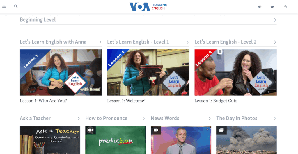 VOA Learning English